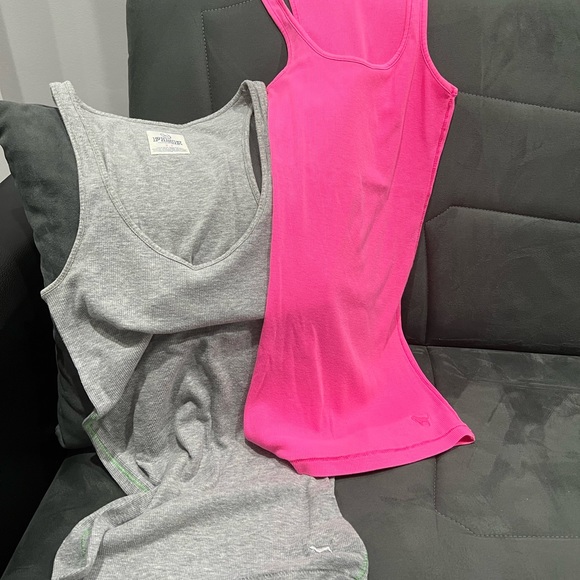 2 PINK Victoria’s Secret Tank Top - Picture 1 of 1